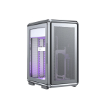 Cooler Master MF400M-SHNN-S00 MasterFrame 400 Mesh Silver, mATX korpus, USB 3.2 Gen 2x2 Type-C, aken | MF400M-SHNN-S00 | 4719512162668