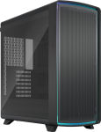 Fractal Design Summit Ambience Blackout TG Light Tint (Black/wood) | FD-C-SUM1A-06 | 7340172712732