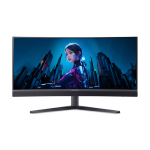 Acer Predator X34F1 QD-OLED (86.4 cm (34 Zoll), schwarz, UWQHD, Curved, HDMI, DP, USB-Hub, 360Hz Panel) | UM.CXXEE.105 | 4711721056738