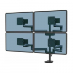Fieldmann Uchwyt biurkowy na 4 monitory do 40" (8610001) | 8610001 | 043859781737