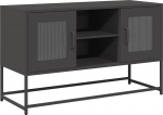 TV-alus kapp, must, 100,5x39x60,5 cm, terasest | 853380 | 8721158372147