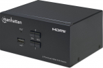 Manhattan Przełącznik KVM 2/1 HDMI, USB, 4K 30Hz | 153522 | 766623153522