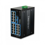 Switch TRENDnet TRENDnet 26-Port Hardened Industrial Gigabit DIN-Rail Switch | TI-G262 | 710931162738