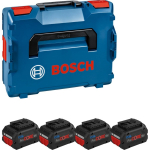 Bosch Powertools Akku ProCORE 18V 5.5Ah Professional, 4 St&uuml;ck (blau/Black, L-BOXX, AMPShare Alliance) | 1600A02A2U | 4059952638942