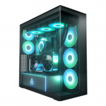 ARCTIC Xtender VG Mirror Black E-ATX Gaming Geh&auml;use mit Seitenfenster | ACPCC00019A | 4895265000584