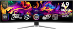 MSI MPG 491CQPXDE QD-OLED (124.5 cm (49 Zoll), Black, DQHD, Curved, USB-Hub, USB-C, 240Hz Panel) | 9S6-3FA84T-029 | 4711377316323
