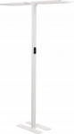Lampa podłogowa Beliani Lampa podłogowa LED metalowa biała SCULPTOR | 399688 Bel | 4255664829214