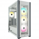 CORSAIR Geh iCUE 7000X RGB (Tempered Glass) White | CC-9011227-WW | 0840006639459