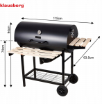 Klausberg s&uuml;si BBQ grill kaanega, Klausberg KB-9033 | 5908287290334 | 5908287290334