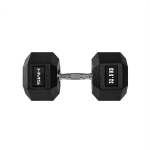 HMS hantel Hex Pro kummiga kaetud 1 x 32.5 kg | 17-66-124 | 5907695518177