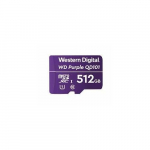 Karta WD Purple MicroSDXC 512 GB Class 10 UHS-I/U1  (WDD512G1P0C) | WDD512G1P0C | 718037874968