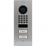 DoorBird D1102V IP Vid. T&uuml;rst. V2A Edels. 2Ruftasten Unterputz | 423866805 | 4260423866805