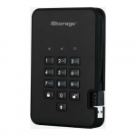 Dysk zewnętrzny HDD iStorage diskAshur2 2TB Black (IS-DA2-256-2000-B) | IS-DA2-256-2000-B | 5060220251243