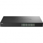 Switch D-Link DMS-1016 Niezarządzany L2+ 2.5G Ethernet (100/1000/2500) Black | DMS-1016/E | 790069477027