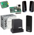 Faac Zestaw Delta 2 SMART - 740 (Wi-Fi+LAN+BLE) do 500kg bram przesuwnych | 105630353 - LAN | 8055195069044