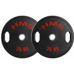 TOG25 2 x 25 KG Kummiga kaetud ol&uuml;mpialaud 2 x 25 KG HMS | 17-61-120 | 5907695511666