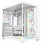 Korpus Rampage Sealite 7xFan ARGB White | SEALITE-WHITE | 8680096150456