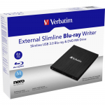 Verbatim Blu-ray Slimline draiv | 43890 | 023942438908
