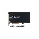 Kontroler Areca Areca Raid Controller ARC-1886-4N8I 4x M.2 und 8-Port Tri Mode 1x SFF 8654 PCIe 4.0 x8 FH | ARC-1886-4N8I | 4712774412168