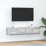 vidaXL 2-osaline meelelahutuskapp, hall Sonoma 60x31x25,5 cm liimpuit | 861501 VidaXL | 8721158704207