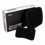 Nitro Concepts Memory Foam Cushion Set - Black/Black | GAGC-136 | 4251442502270