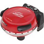 G3Ferrari Pizzaofen Napoletana (rot, 1.200 Watt, f&uuml;r Pizza &Oslash; 31cm, 2 Steine) | G10032 | 8056095873564