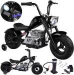 Jokomisiada Elektriline chopperi stiilis laste aku-mootorratas kuni 80kg manett PA0318 | PA0318 CY | 5905258537610
