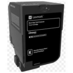 Toner Lexmark 74C2HKE Black Oryginał  (74C2HKE) | 74C2HKE | 0734646608787