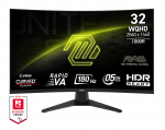 MSI MAG 325CQF - 31.5" | Rapid VA Curve 1000R | QHD | 0.5ms | 180Hz | MAG 325CQF | 4711377231169
