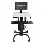 Ergotron ERGOTRON WORKFIT-C for SINGLE LCD Sit-Stand Workstation - 24-215-085 | 24-215-085 | 0698833015959