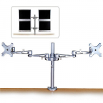 LINDY LCD Dual-Monitorarm modular | 40697 | 4002888406970