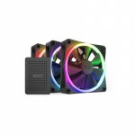 Ventilaator Nzxt F120 RGB 3-pakk + jaotur (RF-R12TF-B1) | RF-R12TF-B1 | 5060301699964