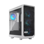Fractal Design Meshify 2 Compact RGB White TG Clear Tint / Midi torn / l&auml;bipaistev / White | FD-C-MES2C-08 | 7340172703716