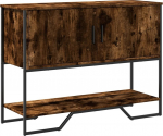 vidaXL vidaXL Stolik konsolowy, przydymiony dąb, 100x35x74,5 cm | 848536 | 8721102811043
