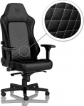 noblechairs HERO Gaming Chair - Black/Platinum-White | GAGC-117 | 4251442501945
