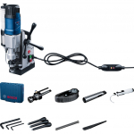 Bosch Powertools Magnet-Kernbohrmaschine GBM 50-2 Professional (blau, 1.200 Watt, Koffer) | 06011B4020 | 3165140937672