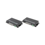 Valgukiudvide konverter Valgukiudvide videokonverter OVH-4D/SC 4x VIDEO + RS-485 KOMPLEKT TXRX | OVH-4D/SC | 5902887009457