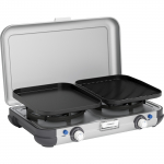 Campingaz Camping Kitchen 2 Grill & Go CV (Gray/Black, 2x 2kW) | 2176805 | 3138522127800