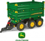Rolly Toys Rolly Toys Przyczepa Wywrotka Rolly Multi John Deere 3 osiowa | 4006485125043 | 4006485125043