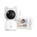 XENON X7202 Nutikas beebikaamera koos monitoriga, Wi-Fi, 2.4 Ghz, 3 MP, kahepoolne heli, SD, White | X7202 | 0753512413010