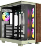 Thermaltake View 380 XL WS ARGB  (hellgr&uuml;n/holz, Tempered Glass x 2, Holzstruktur) | CA-11E-00MEWN-WS | 4711658546197
