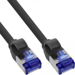 InLine Kaabel rist&uuml;hendusega 125er B-Pack &reg; Slim Cat.6A S/FTP LSZH Black 1m | 4043718350940 | 4043718350940