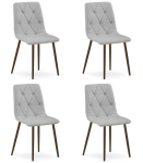 Leobert tool LIBRA - helehall kangas / p&auml;hklipruunid jalad x 4 | 4491_4 | 5903332055135