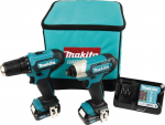 Makita COMBO SET 12V CLX224A 2X2.0AH MAKITA | CLX224A | 0088381876698