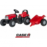 Rolly Toys rolyKid pedaalidega traktor Case koos haagisega | 4006485012411 | 4006485012411