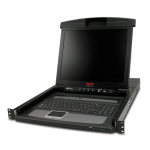 APC 17 RACK LCD CONSOLE WITH INTEGRATED 8 PORT KVM | AP5808 | 0731304278801