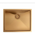 Zlewozmywak Quadron ANTHONY SteelQ PVD miedziany z syfonem 1-komorowy b/o wersja podwieszana | brak | 5903242535994