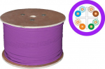 Alantec Kabel U/UTP kat.6 LSOH 4x2x23AWG B2ca 500m (FIOLETOWA powłoka) 25 lat gwarancji, badanie jakości laboratorium INTERTEK (USA) ALANTEC - ALANTEC | KIU6LSOH500PB | 5904204400879