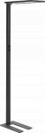 Lampa podłogowa Beliani Lampa podłogowa LED metalowa czarna ORION | 399582 Bel | 4255664829191