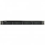 4-BAY QUAD-CORE 2.0GHZ S-D 1U/RACKM. NAS 100W PS 4GB RAM SATA | TS-433EU